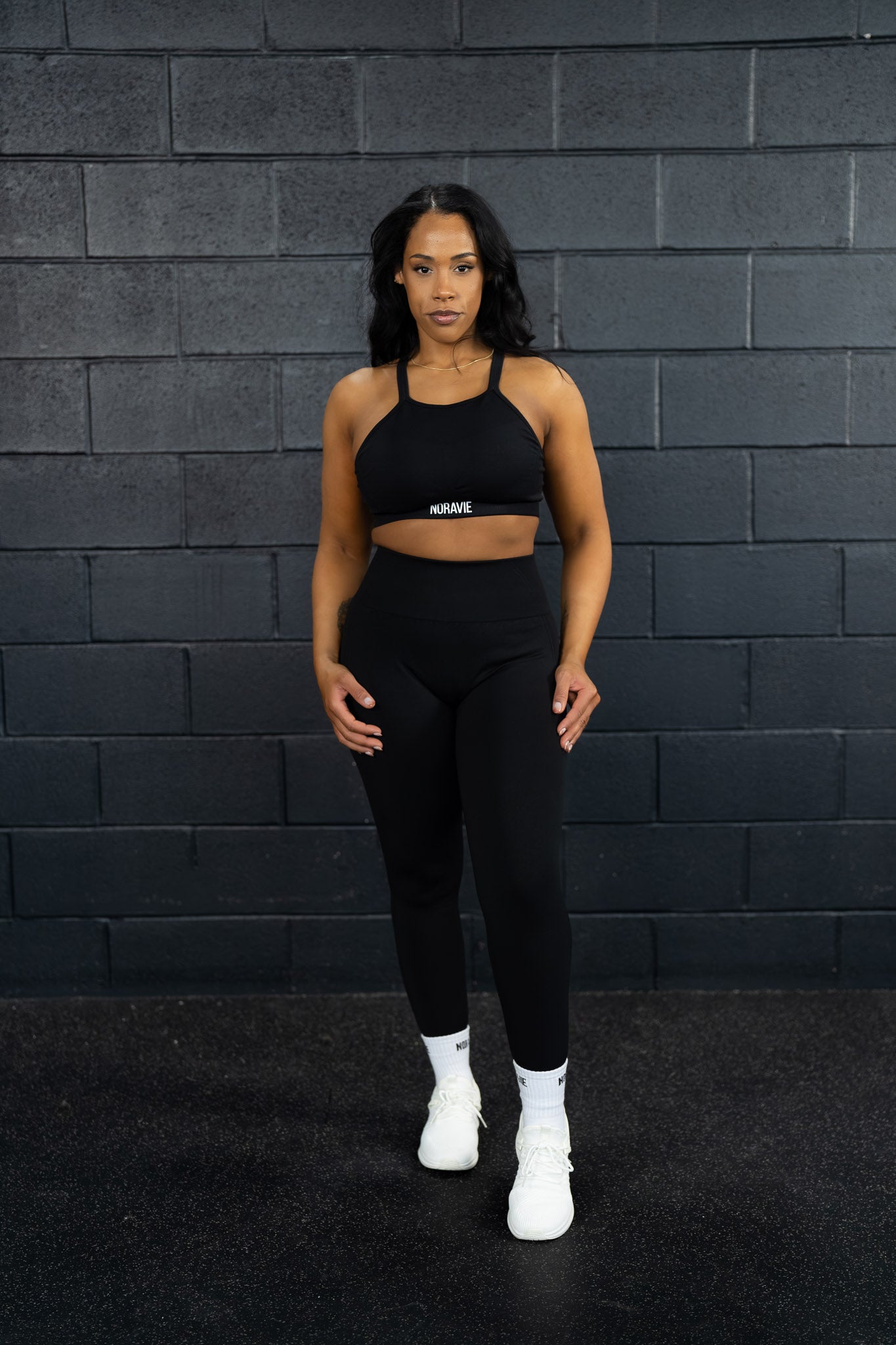 Harmony Hue High Neck Bra - Noravie