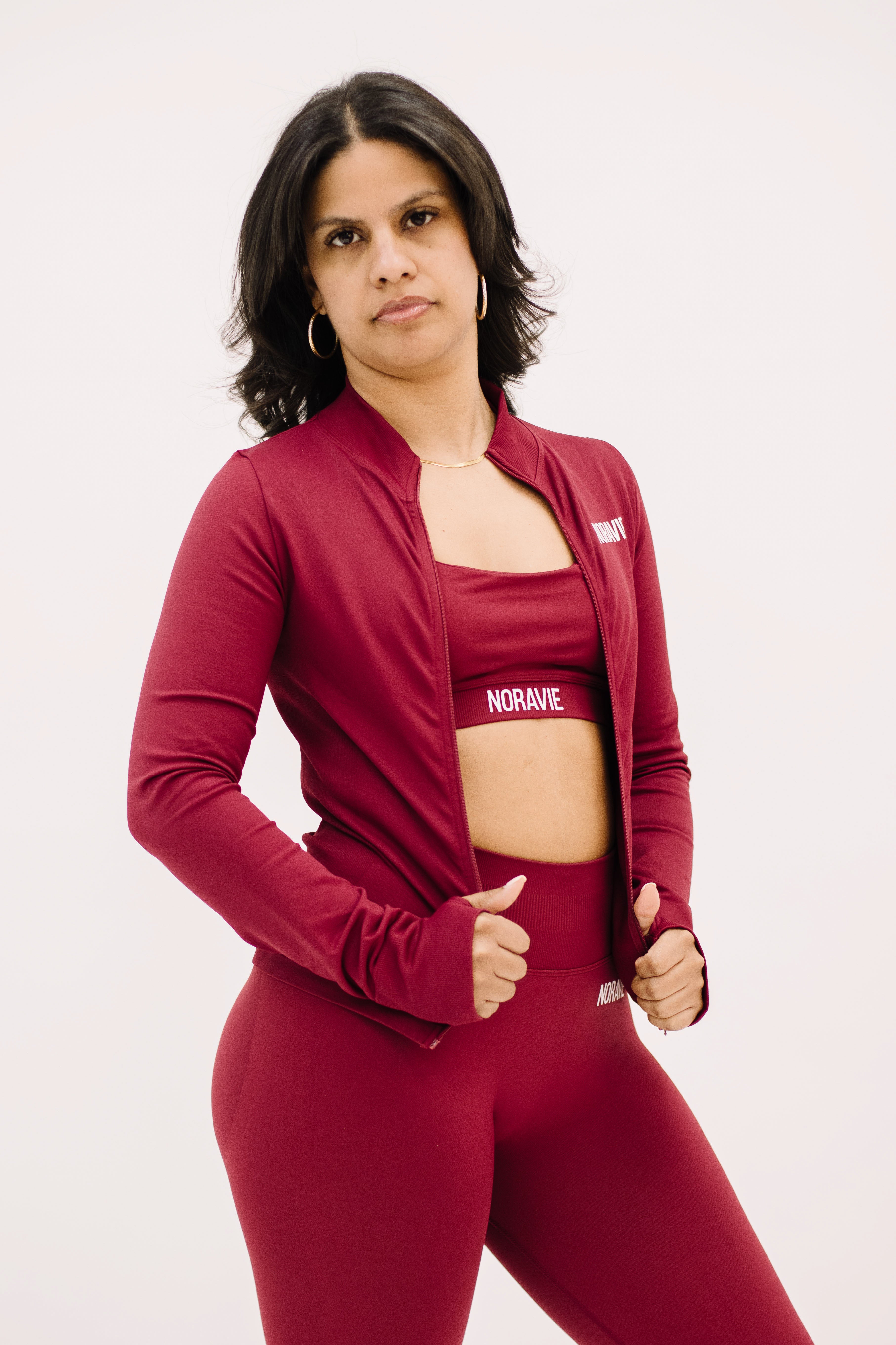On My Terms Zip Up Jacket - Noravie