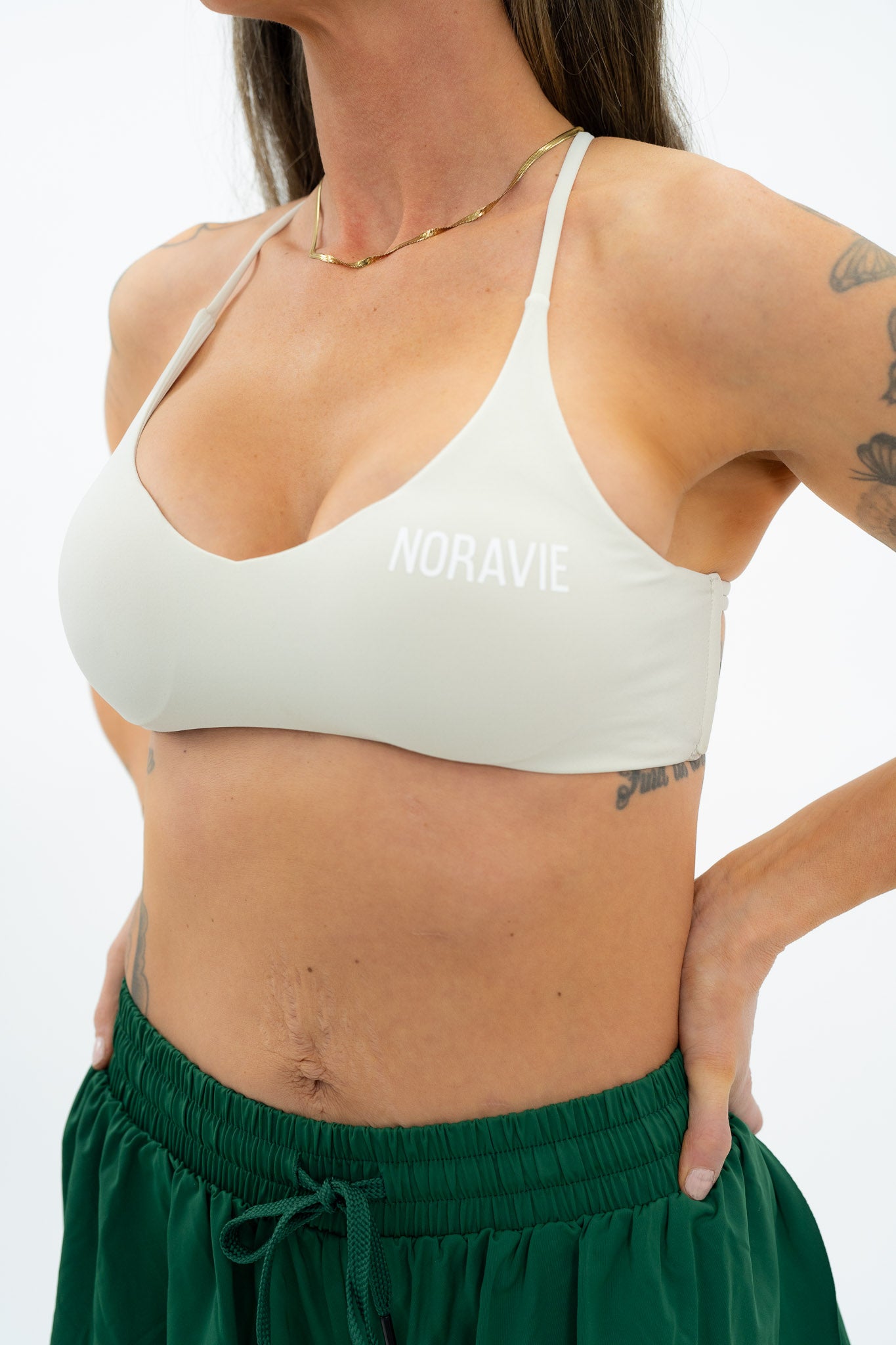 Take Up Space™ Criss Cross Bra - Noravie