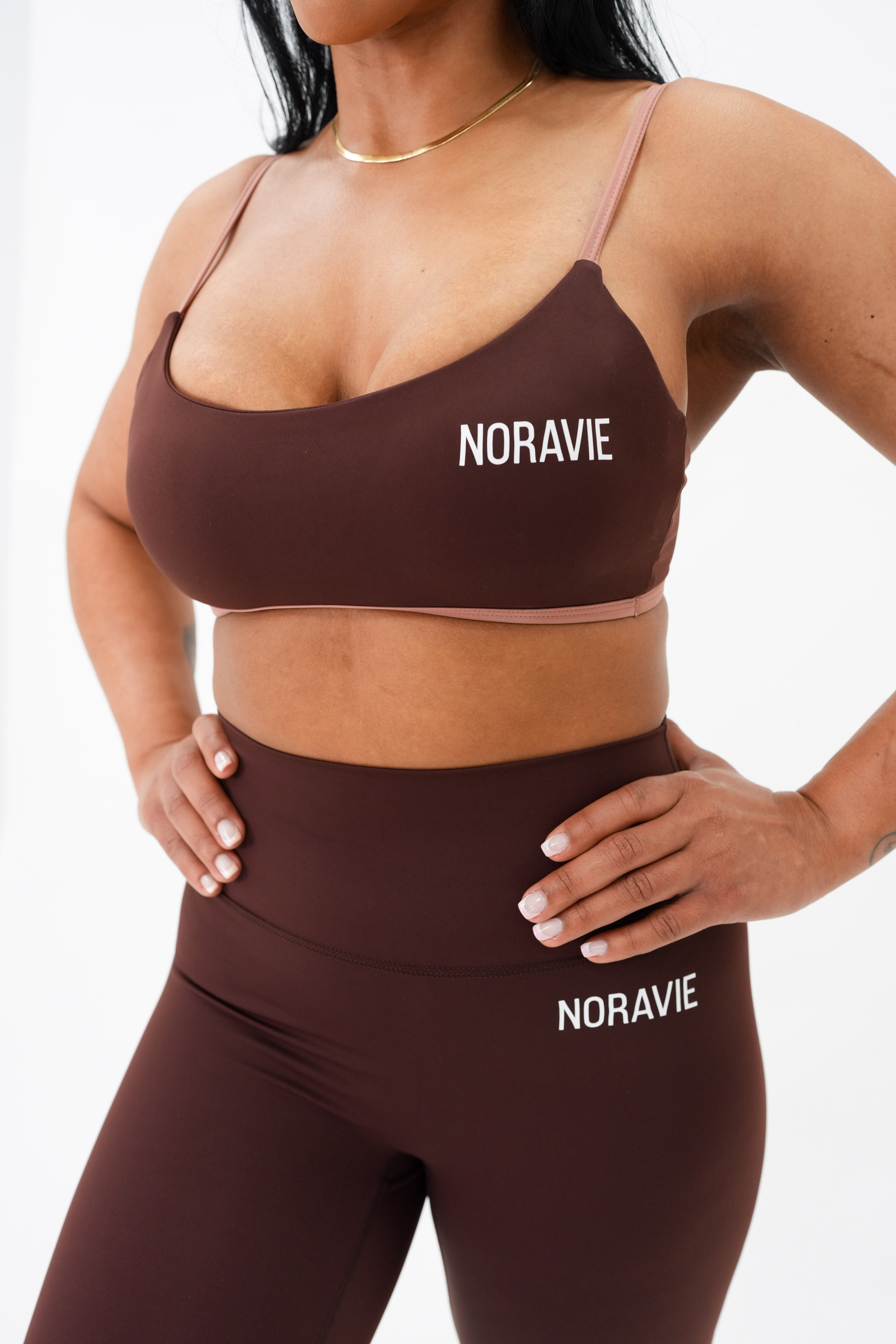 Becoming Her Two-Tone Bandeau Bra - Noravie