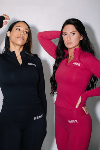 Seasons Of Me Half Zip Up Pullover