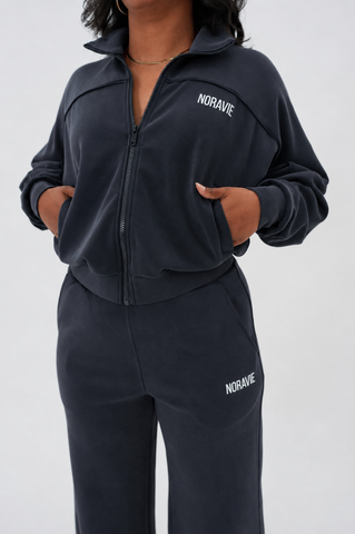 Follow Through Luxe Zip Up - Noravie