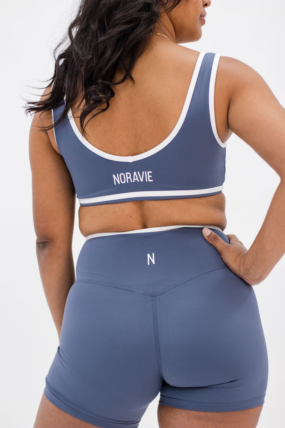 Command Stripe V-Neck Bra - Noravie