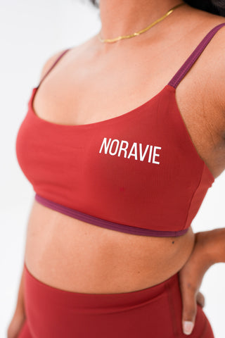 Becoming Her Two-Tone Bandeau Bra - Noravie