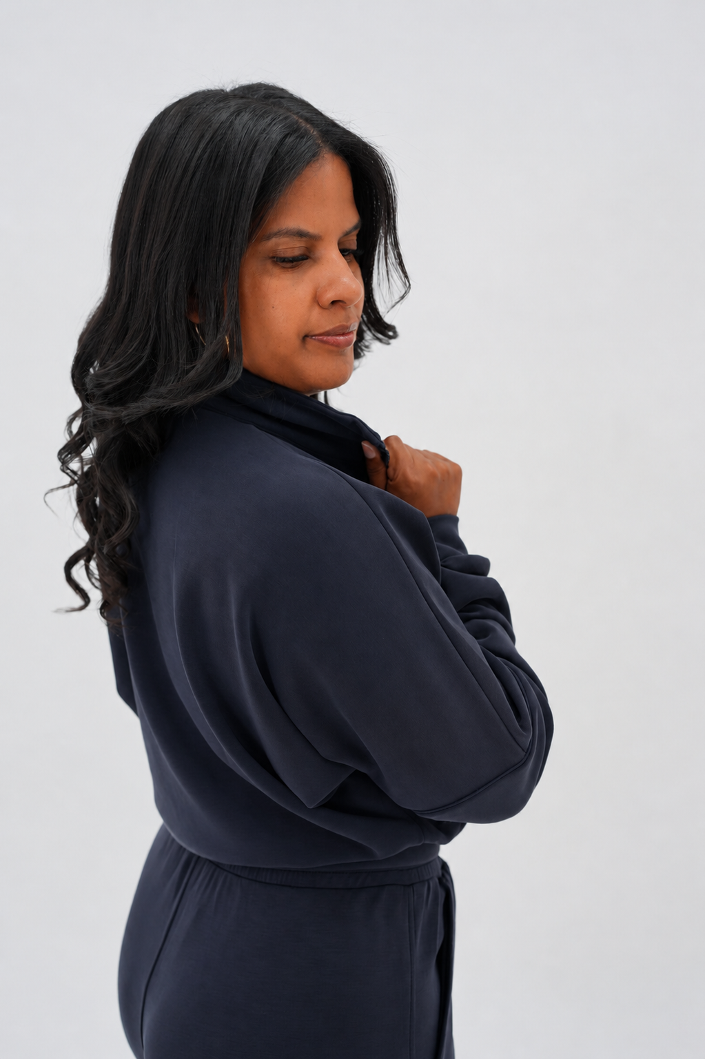 Follow Through Luxe Zip Up - Noravie