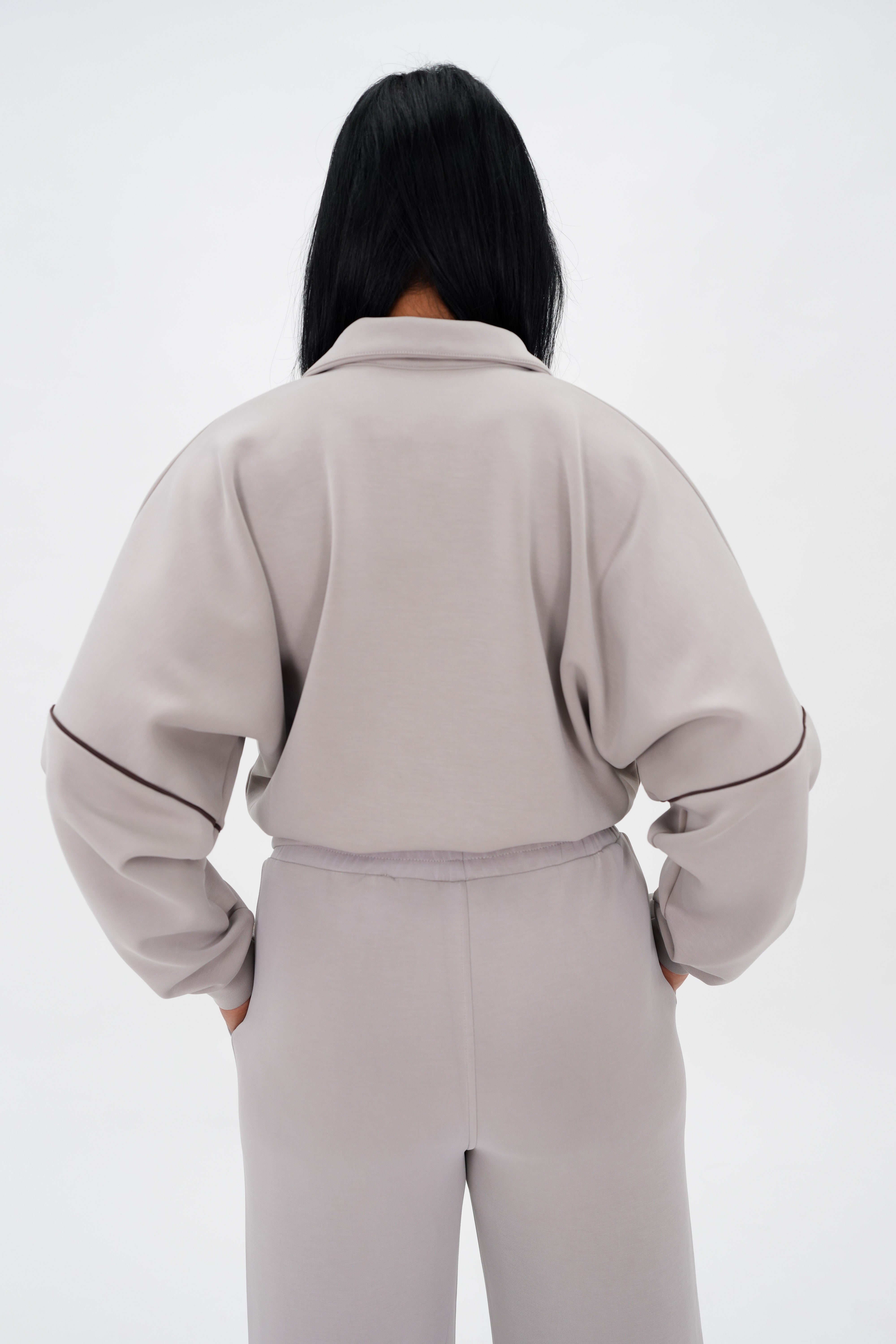 Follow Through Luxe Zip Up - Noravie