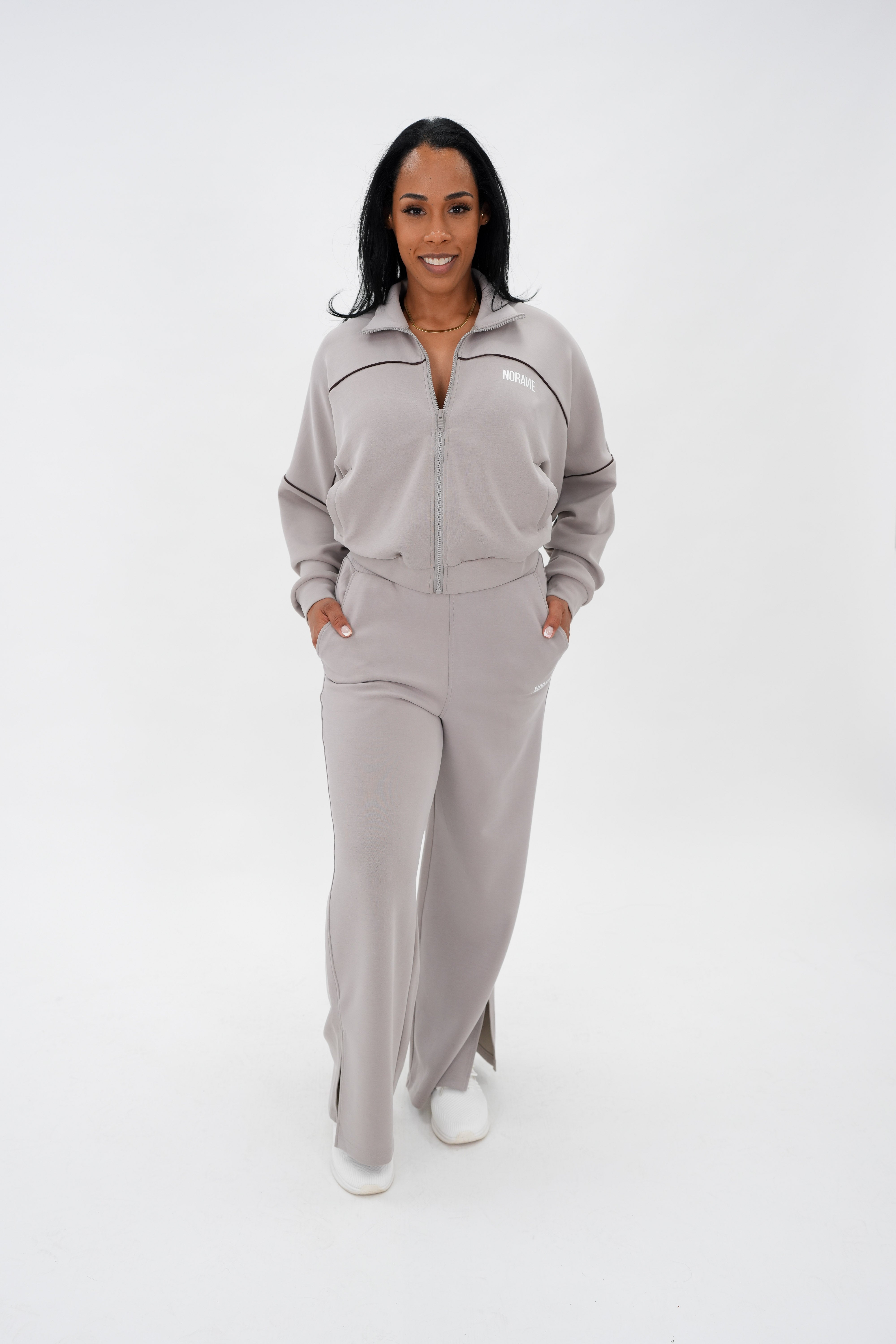 Follow Through  Luxe Wide Leg Pant - Noravie
