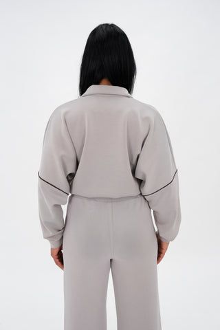 Follow Through Luxe Zip Up - Noravie