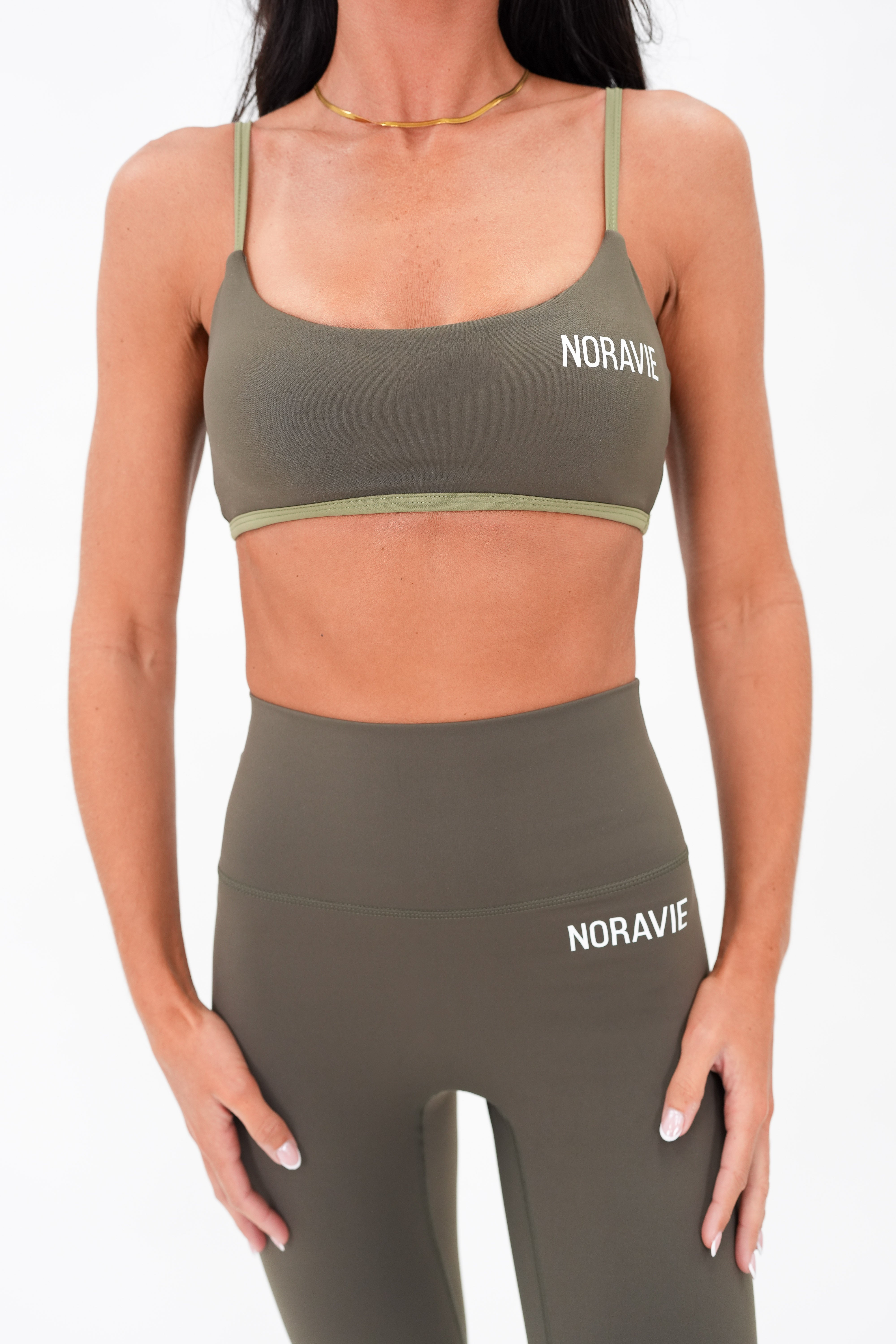Becoming Her Two-Tone Bandeau Bra - Noravie