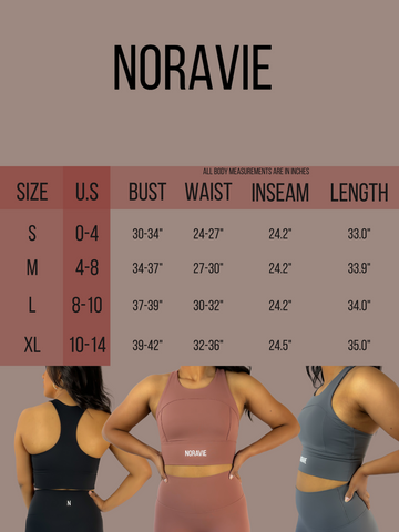 Assurance Crop Top Legging Set - Noravie