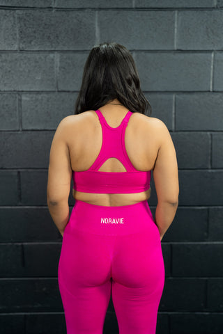 Harmony Hue High Neck Bra - Noravie