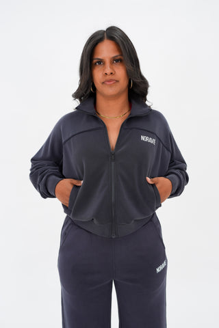 Follow Through Luxe Zip Up - Noravie