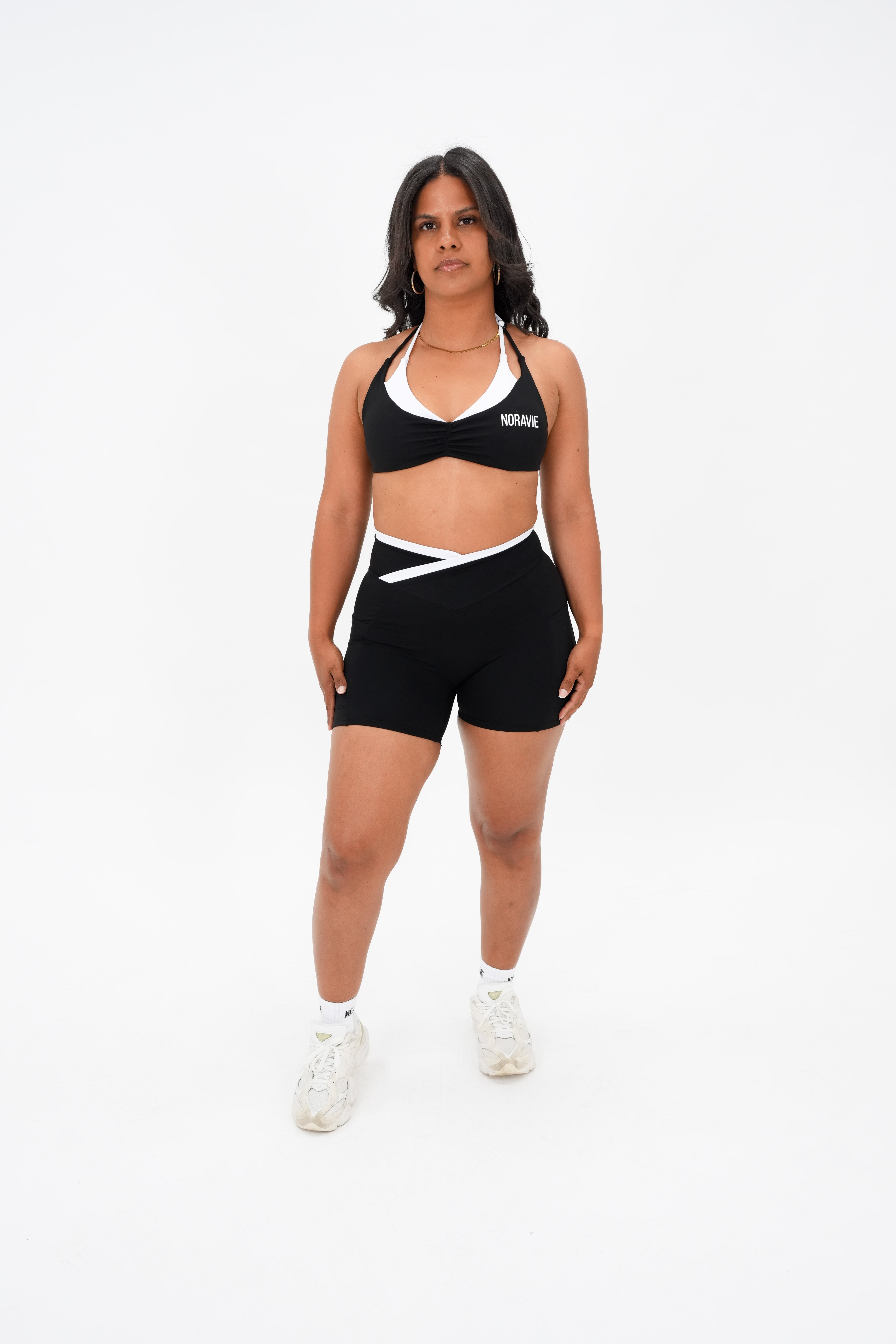 Her Era Double Halter Bra - Noravie