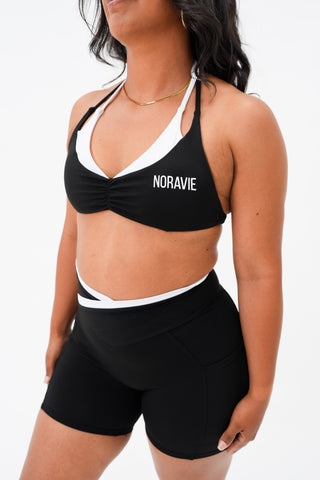 Her Era Double Halter Bra - Noravie
