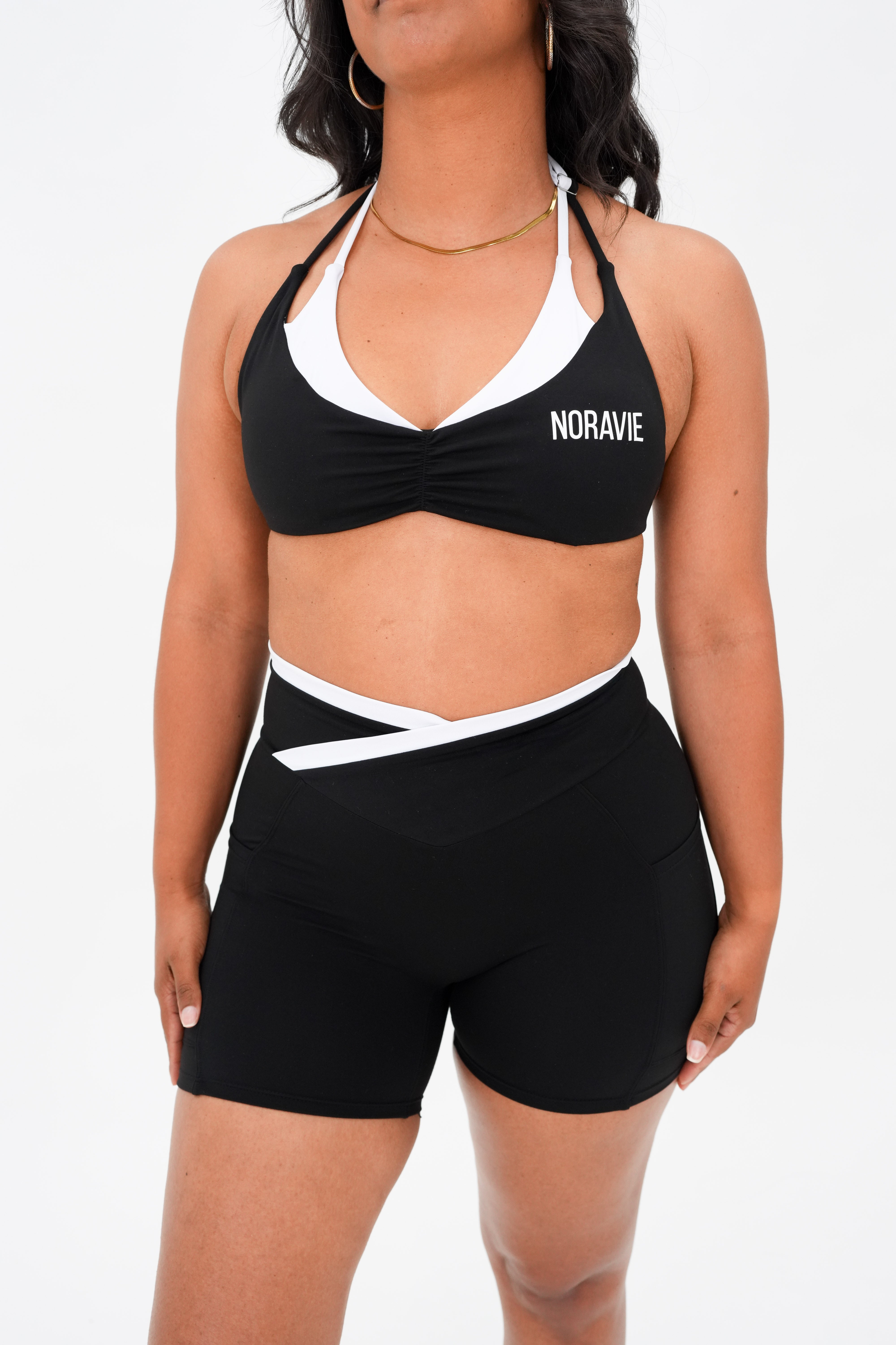 Her Era Double Halter Bra - Noravie
