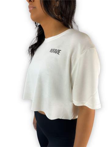 Admire Crop Top Tee - Noravie