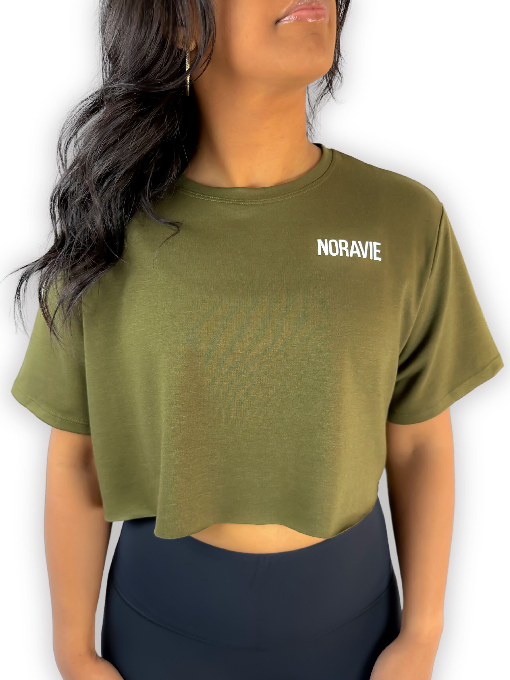 Admire Crop Top Tee - Noravie