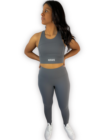 Assurance Crop Top Legging Set - Noravie