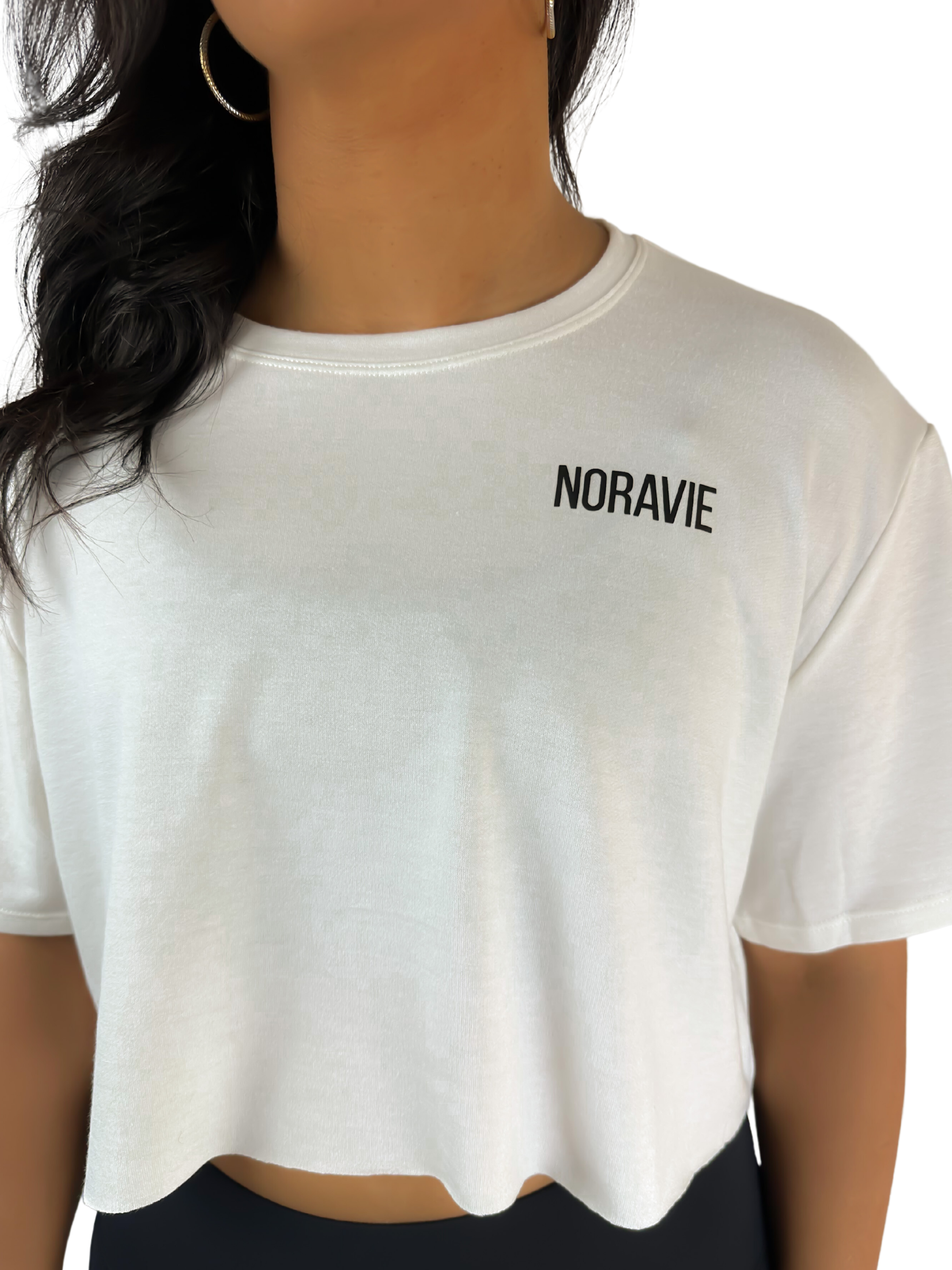 Admire Crop Top Tee - Noravie